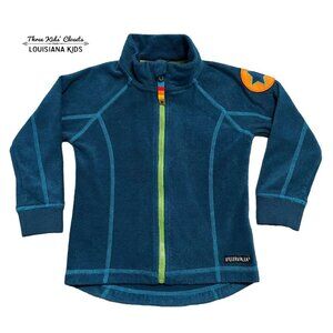Villervalla Sz 98 (3) Marine Blue Fleece Jacket